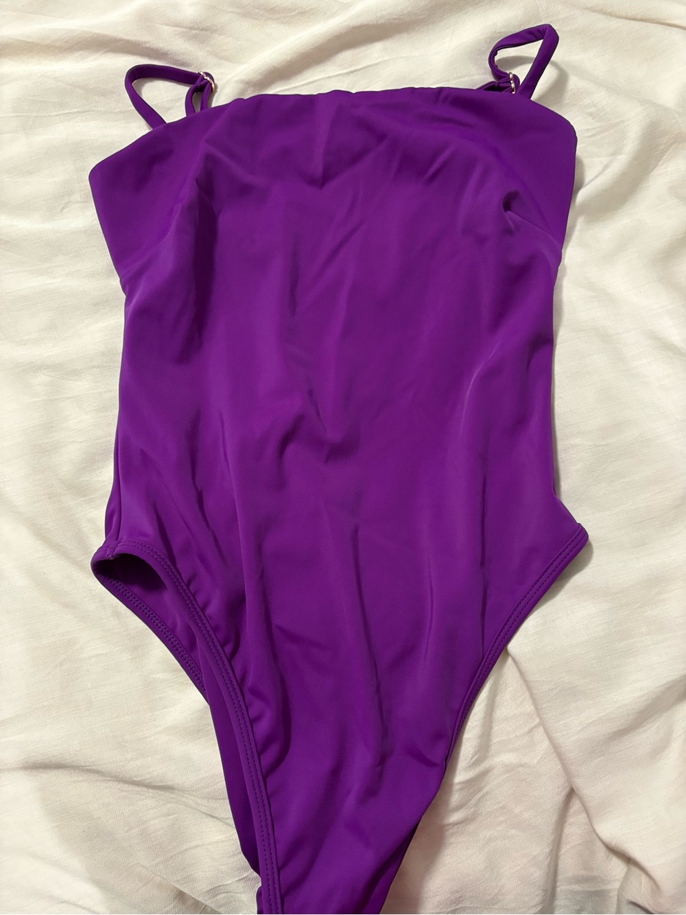 Gooseberry one piece tank swimsuit in plum
